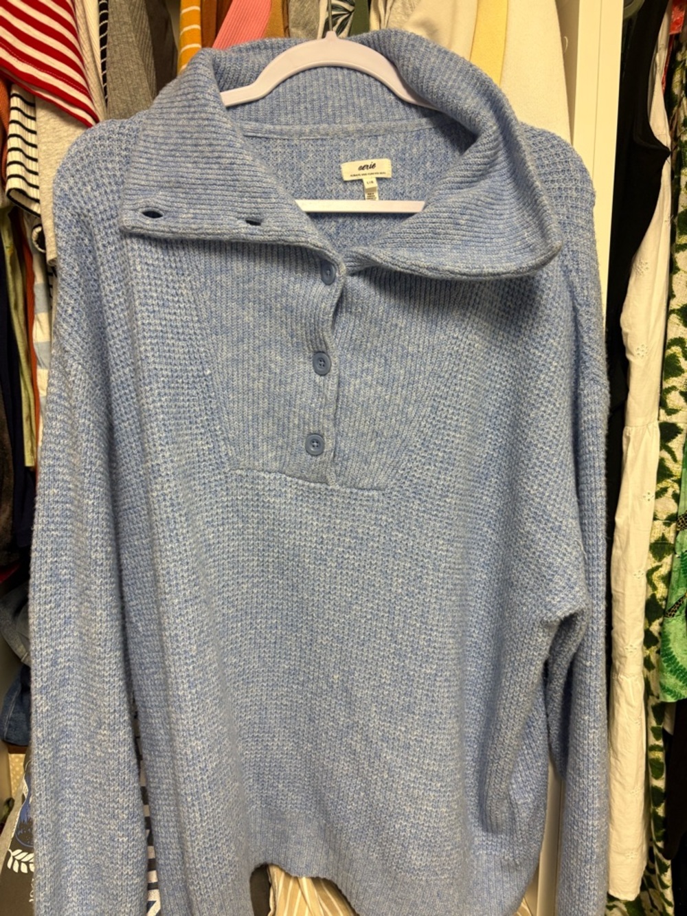 Aerie blue sweater